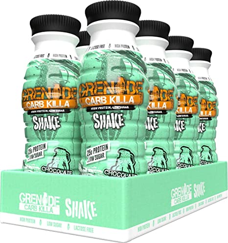 Grenade Protein Shakes Chocolate Mint 8x 330ml - Box