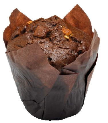 Triple Chocolate Muffin (Premium) (8 x 125g)