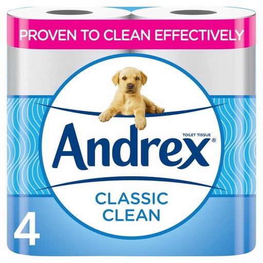 [C005406] Andrex 4 Roll Classic Clean - F1