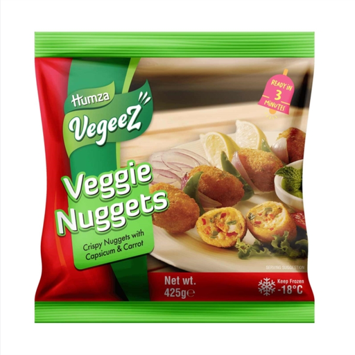 [IN26060] BBE Humza VegeeZ Veggie Nuggets x 425gm