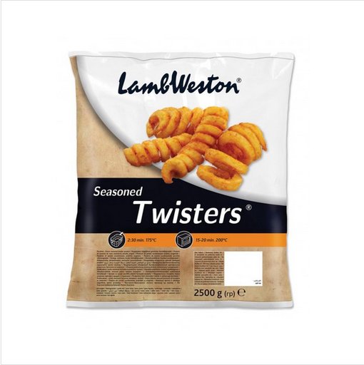 [CS1198] Seasoned Twisters Lambweston 2.5 kg