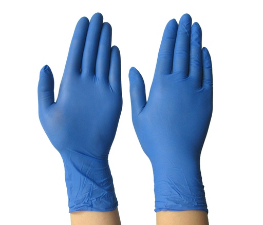 [AC111] Med Vinyl Gloves x 100 (1+1 free)