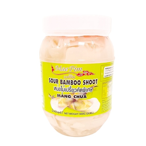 [ORJ111] (Jar) Mae Pim Sour Bamboo Shoot (900g)